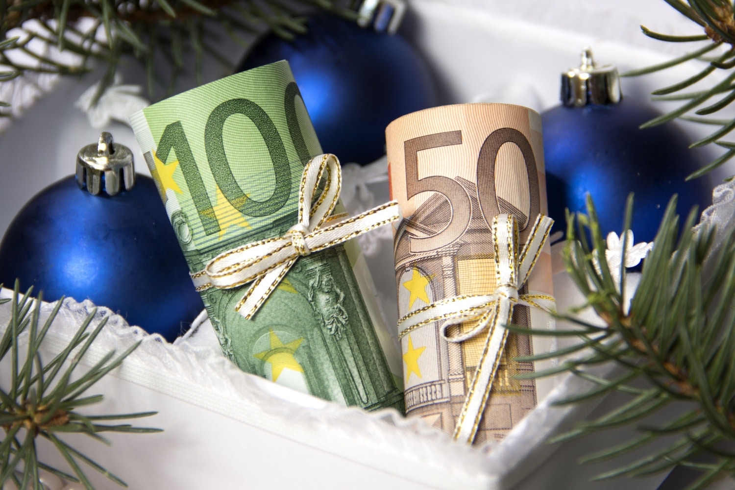 Weihnachtsgeschenk mit 150 Euro